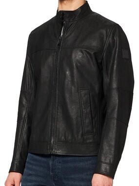 Hugo Boss Josep 1 Leather Jacket